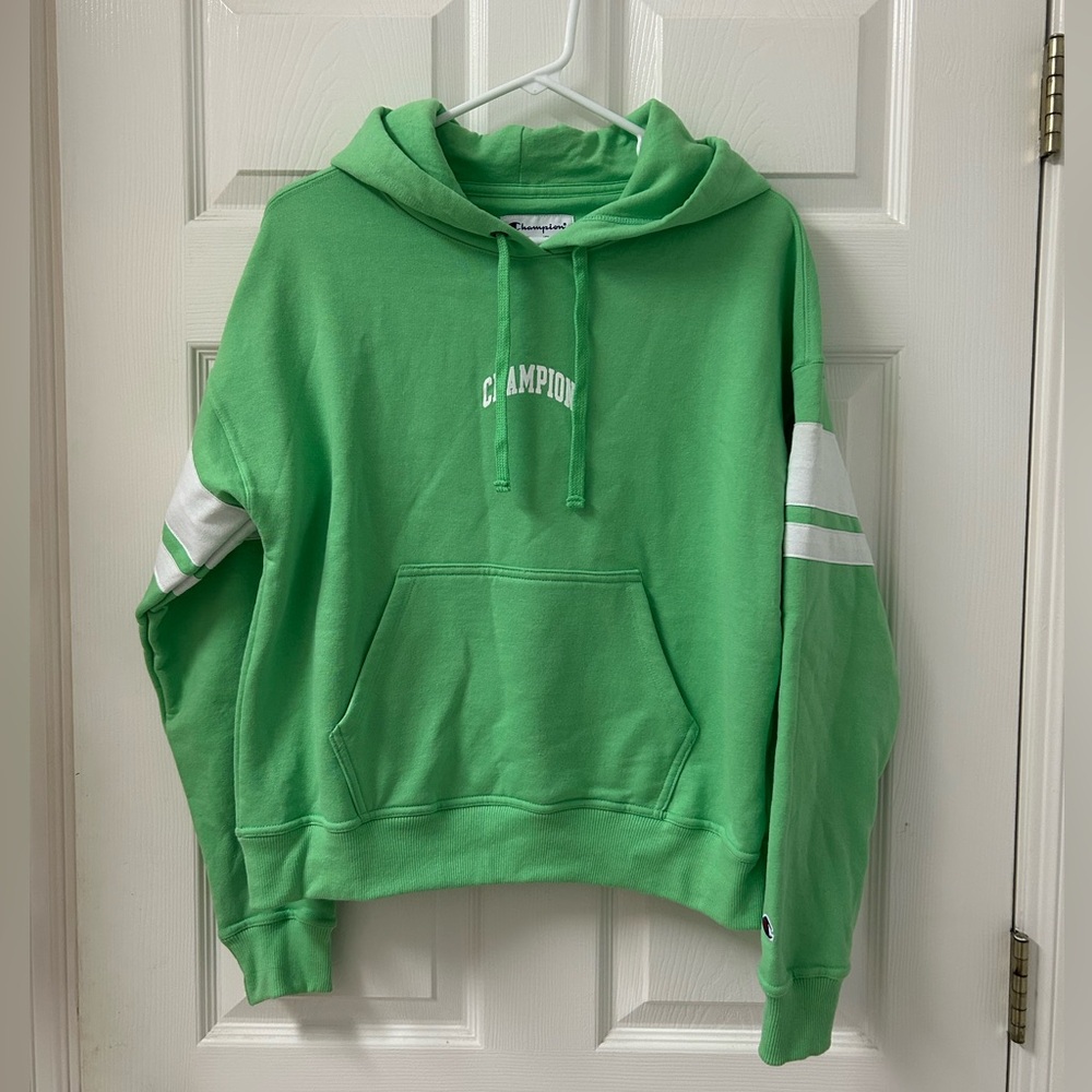 Champion Women's Green Hoodie